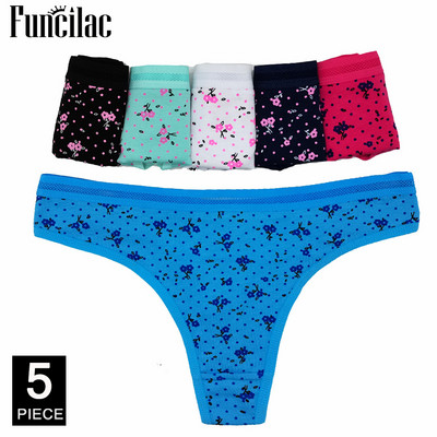 Roztomilé mačacie tangá, dámske sexy čipkované tangá, bavlnené bikiny, nohavičky s mačiatkami, spodná bielizeň, 5 ks/sada