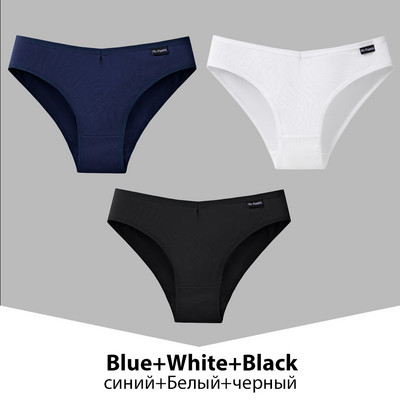 Chiloți din bumbac pentru femei, 3 bucăți, lenjerie de corp pentru femeie, culoare uni, chiloți, chiloți din bumbac, lenjerie M-4XL