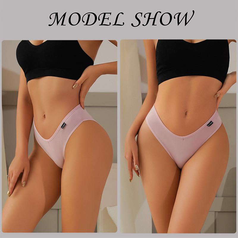 Chiloți din bumbac pentru femei, 3 bucăți, lenjerie de corp pentru femeie, culoare uni, chiloți, chiloți din bumbac, lenjerie M-4XL