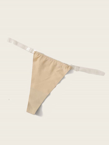 1/2 τμχ σέξι γυναικεία εσώρουχα με διάφανο λουράκι στρινγκ από νάιλον G-string V-μέση χωρίς ραφές Σώβρακο T-back Lady Bikini Εσώρουχα