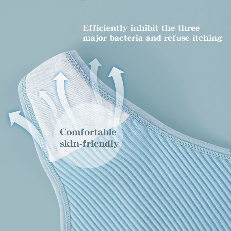 3PCS G-string gaćice Pamučno žensko donje rublje Seksi gaćice Jednobojne prugaste tange Žensko prozračno donje rublje