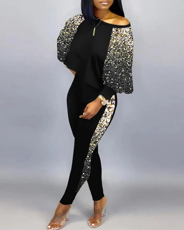 Ženska trenirka Ležerni dvodijelni set Proljeće Jesen Ženski kompleti Sportske hlače dugih rukava Ženska odijela s hlačama Ulična odjeća