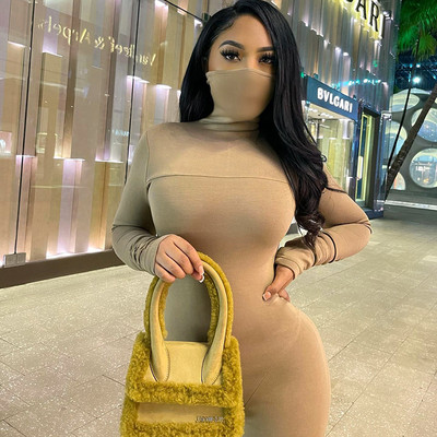 BKLD Ženska odjeća, modna uska dolčevita s dugim rukavima, jednodijelne hlače, kombinezoni, jednodijelne hlače, jesen, zima 2022.