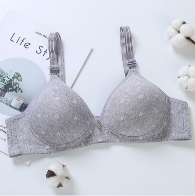 5 farieb bralette bavlnená mäkká bavlnená podprsenka sexi dcéra mladé dievča študentky sexy čipkované bralette topy bez kostic spodná bielizeň push-up C09