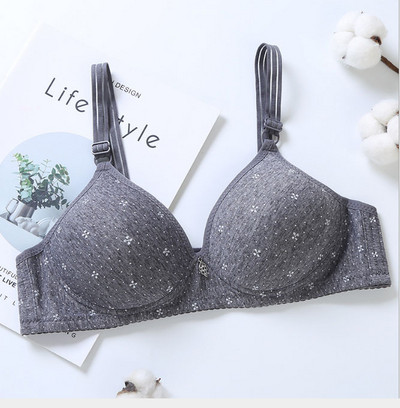 5 farieb bralette bavlnená mäkká bavlnená podprsenka sexi dcéra mladé dievča študentky sexy čipkované bralette topy bez kostic spodná bielizeň push-up C09