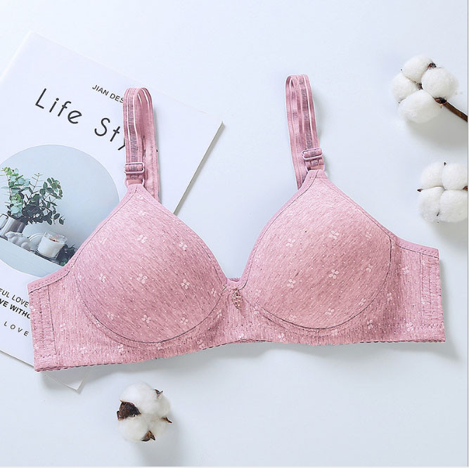 5 farieb bralette bavlnená mäkká bavlnená podprsenka sexi dcéra mladé dievča študentky sexy čipkované bralette topy bez kostic spodná bielizeň push-up C09