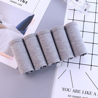 5 ks Plus Size nohavičky Dámske pevné spodné prádlo Dievčenské nohavičky Bavlnené sexy spodné prádlo Dámske nohavičky Šortky Nohavičky Intímne dámske