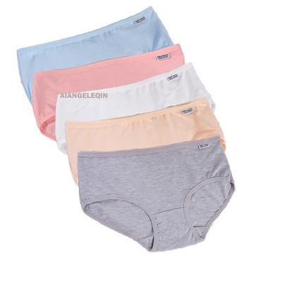 5 ks Plus Size nohavičky Dámske pevné spodné prádlo Dievčenské nohavičky Bavlnené sexy spodné prádlo Dámske nohavičky Šortky Nohavičky Intímne dámske