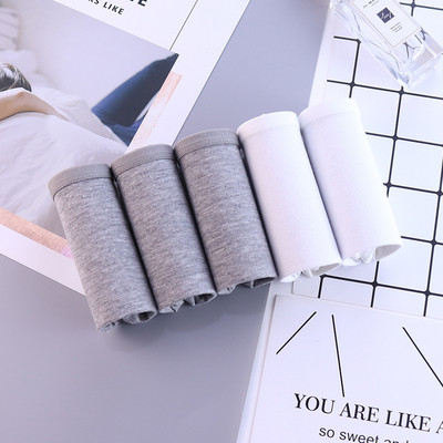 5 ks Plus Size nohavičky Dámske pevné spodné prádlo Dievčenské nohavičky Bavlnené sexy spodné prádlo Dámske nohavičky Šortky Nohavičky Intímne dámske