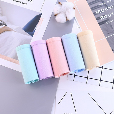 5 ks Plus Size nohavičky Dámske pevné spodné prádlo Dievčenské nohavičky Bavlnené sexy spodné prádlo Dámske nohavičky Šortky Nohavičky Intímne dámske