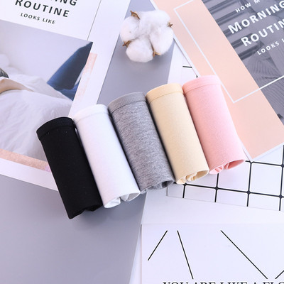 5 ks Plus Size nohavičky Dámske pevné spodné prádlo Dievčenské nohavičky Bavlnené sexy spodné prádlo Dámske nohavičky Šortky Nohavičky Intímne dámske