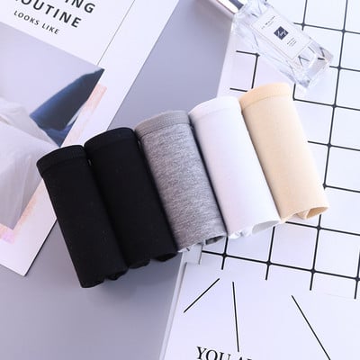 5 ks Plus Size nohavičky Dámske pevné spodné prádlo Dievčenské nohavičky Bavlnené sexy spodné prádlo Dámske nohavičky Šortky Nohavičky Intímne dámske