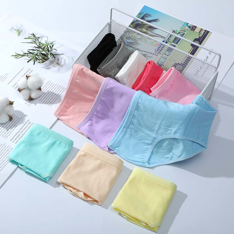5 ks Plus Size nohavičky Dámske pevné spodné prádlo Dievčenské nohavičky Bavlnené sexy spodné prádlo Dámske nohavičky Šortky Nohavičky Intímne dámske