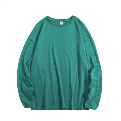 Privathinker Ženska jednobojna osnovna majica dugih rukava Široka uniseks odjeća Proljetne nove ženske pamučne majice