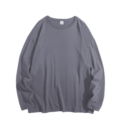 Privathinker Ženska jednobojna osnovna majica dugih rukava Široka uniseks odjeća Proljetne nove ženske pamučne majice