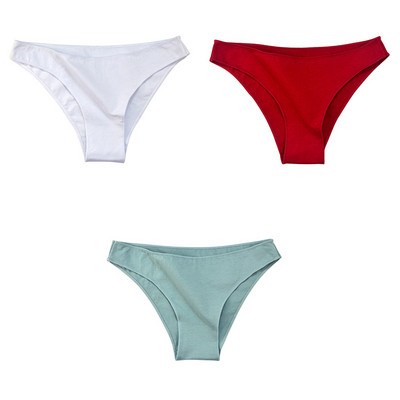 3PCS/Set M-XXL Ženske seksi pamučne gaćice Donje rublje Ženske gaćice Ženske gaćice Pamučne gaćice Djevojačko donje rublje