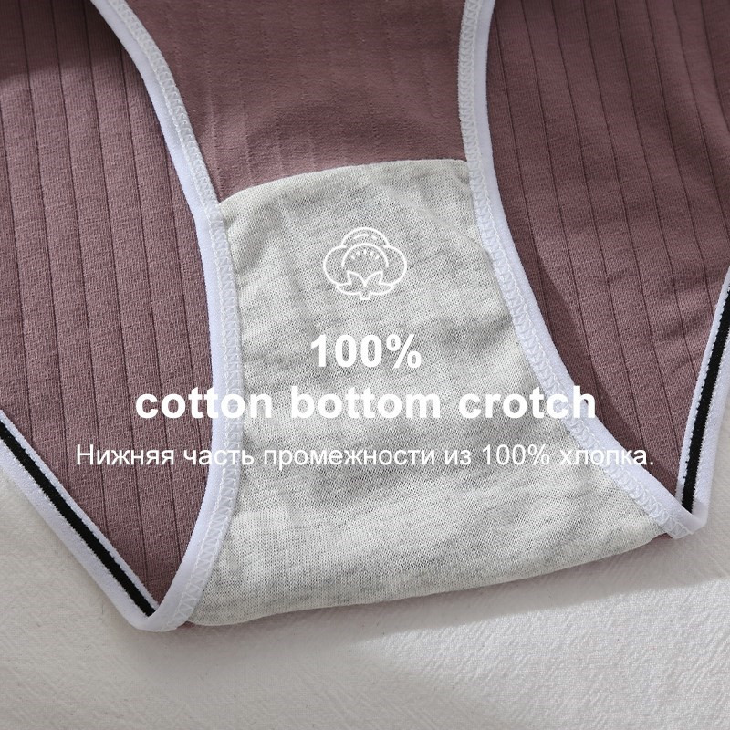 S-XL moteriškos medvilninės kelnaitės Minkštos moteriškos seksualios apatinės vienspalvės kelnaitės apatinis trikotažas Intymus apatinis trikotažas Patogūs kelnaitės žemu juosmeniu
