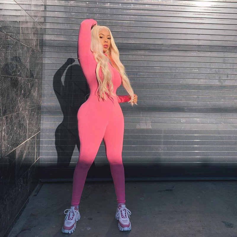 Salopete BKLD Salopete pentru femei la modă Salopete slabe de fitness Îmbrăcăminte de stradă pentru doamne Salopete casual dintr-o singură bucată haine pentru femei 2023