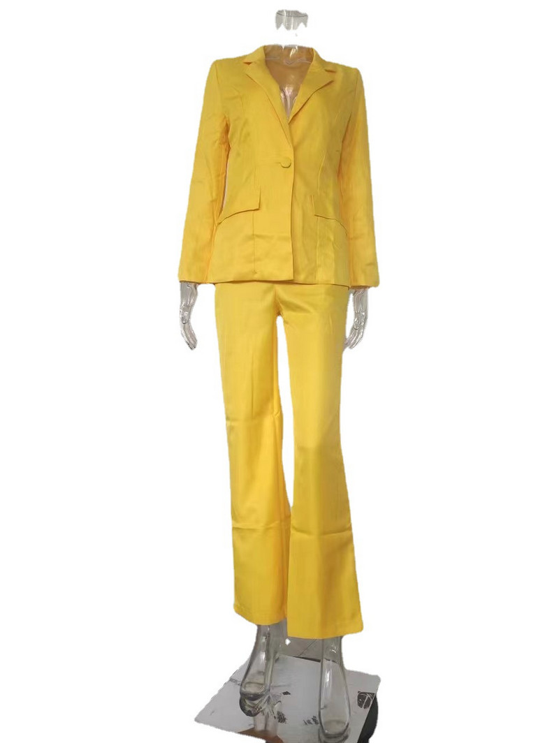 Jar/leto 2023 Európske a americké dámske oblečenie Módny ležérny oblek Súprava profesionálneho obleku z jedného kusu