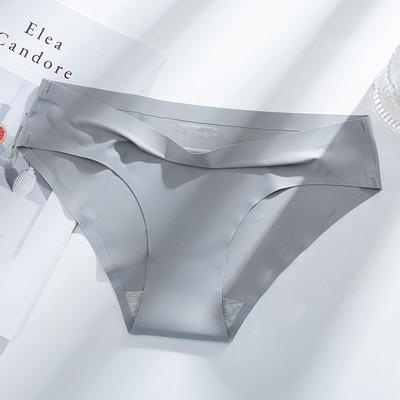 Neviditeľné nohavičky Sexy spodná bielizeň Dámske nohavičky Bezšvové priedušné spodné prádlo Ice Silk Dámske jednofarebné dámske dievčenské spodné nohavičky