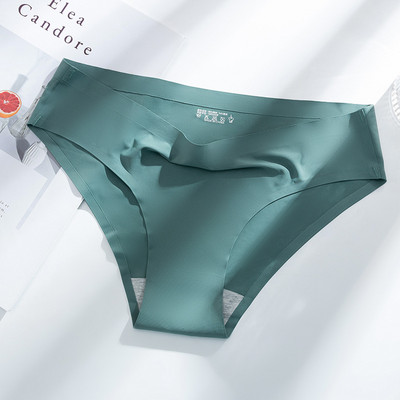 Neviditeľné nohavičky Sexy spodná bielizeň Dámske nohavičky Bezšvové priedušné spodné prádlo Ice Silk Dámske jednofarebné dámske dievčenské spodné nohavičky