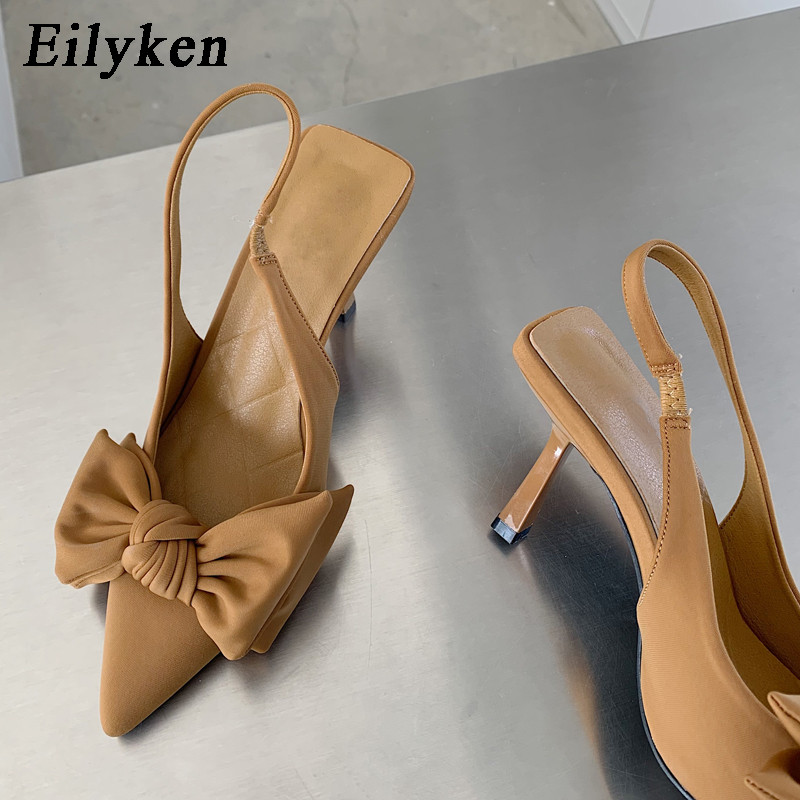 Eilyken Jesenske cipele na prevezu Ženske elegantne plitke cipele sa šiljastim prstima sa šiljastim prstima na tanku petu Ženske mule cipele