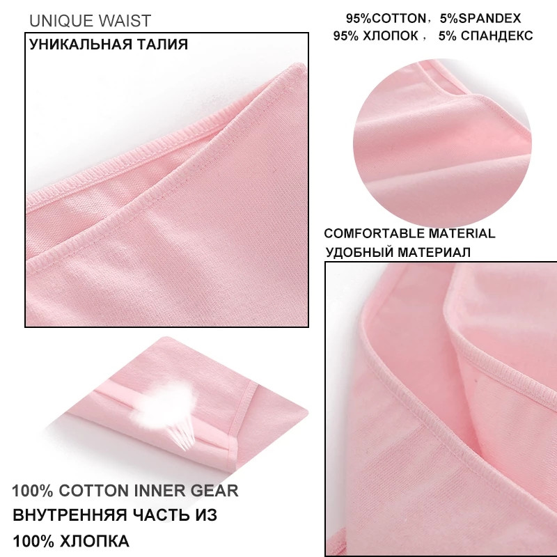 1kom pamučne ženske gaćice donje rublje udobne ženske gaćice veće veličine ženske gaćice 7 Jednobojno prozračno donje rublje M-2XL