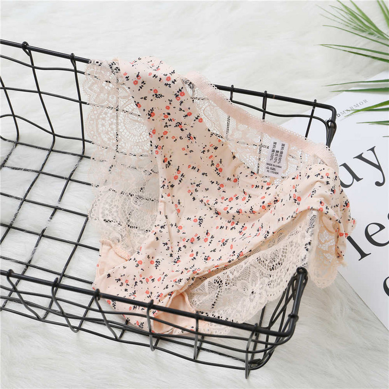 Chiloți sexy din dantelă de modă pentru femei Lenjerie de corp fără sudură, leopard, mătase de gheață, pentru fete, bikini, bumbac, lenjerie transparentă.