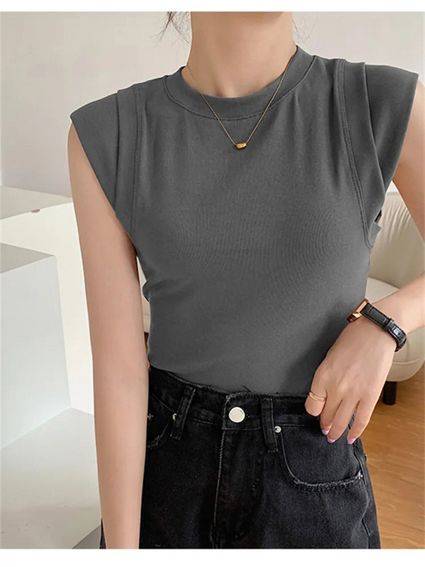 Letné dámske tričko s krátkym rukávom, dievčenské tričko, dámske oblečenie, topy, bavlnené tenké tričko, dámsky top s dlhým rukávom