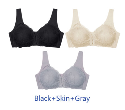 Σουτιέν Bralette Lace Plus Size 3 ΤΕΜ