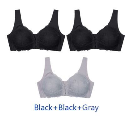 Σουτιέν Bralette Lace Plus Size 3 ΤΕΜ