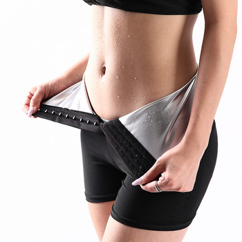 Sweat Sauna Παντελόνι Body Shaper Σορτς Αδυνάτισμα Αδυνατίσματος Γυναικεία γυμναστική μέσης Tummy Hot Thermo Sweat Leggings Fitness
