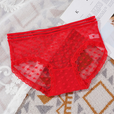 Prozirne ženske gaćice Seksi ženske gaćice s perspektivom Mrežaste čipkane gaćice Prozračne mekane gaćice Donje rublje Gaćice
