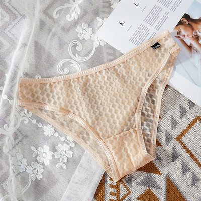 Prozirne ženske gaćice Seksi ženske gaćice s perspektivom Mrežaste čipkane gaćice Prozračne mekane gaćice Donje rublje Gaćice