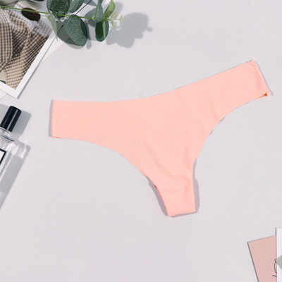 Vruće svilene seksi ženske tange G string Bešavne gaćice niskog struka Ženske T-leđa Udobno donje rublje za žensko donje rublje