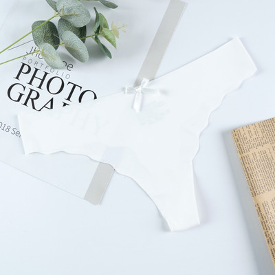 Vruće svilene seksi ženske tange G string Bešavne gaćice niskog struka Ženske T-leđa Udobno donje rublje za žensko donje rublje