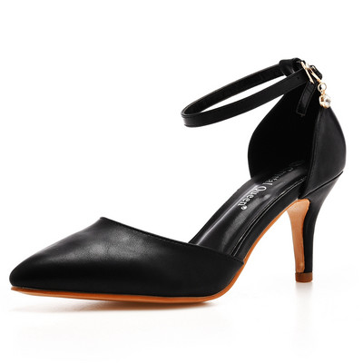 Crystal Queen Dámske sandále Letné dámske 7cm vysoké podpätky Svadobné topánky Sexy členkové popruhy Lodičky Šaty Stiletto