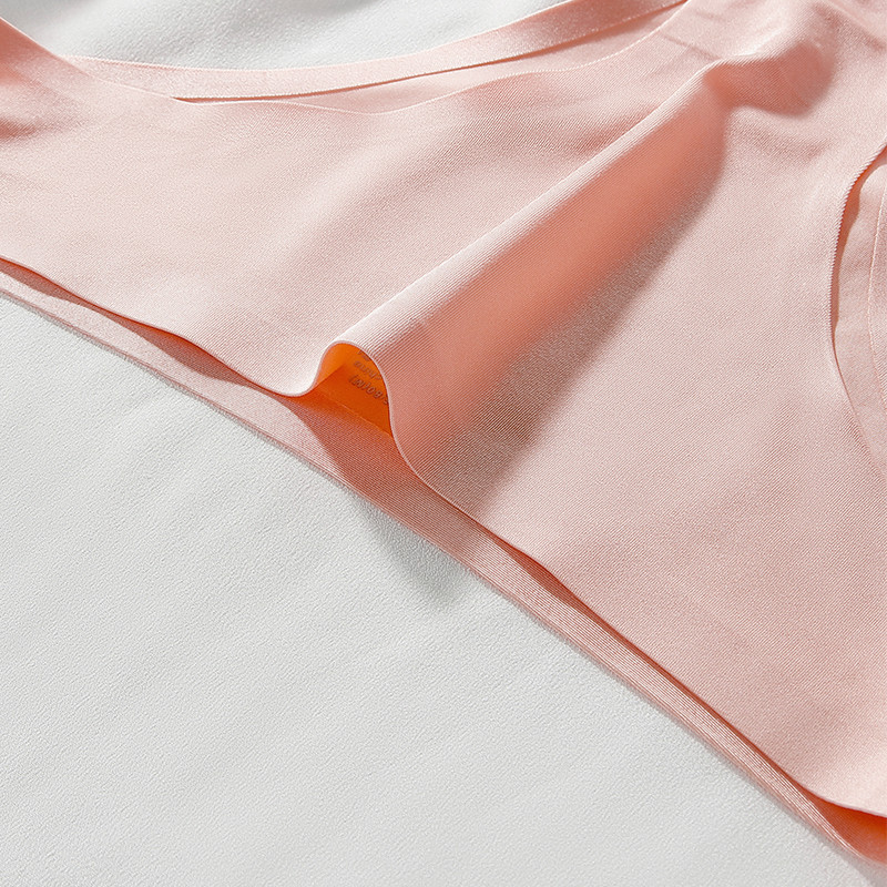 BANNIROU 3 buc. Chiloți pentru femei Lenjerie de corp Fitness Sport Lenjerie de femeie fără cusături Sexy T-back Tanga Thong Ice Mătase Intimate