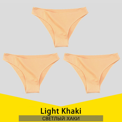 3 ks/sada dámskych bavlnených nohavičiek S-3XL, veľká veľkosť, dámske spodné prádlo, jednofarebné nohavičky, dámske bavlnené nohavičky