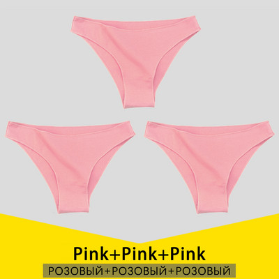 3 ks/sada dámskych bavlnených nohavičiek S-3XL, veľká veľkosť, dámske spodné prádlo, jednofarebné nohavičky, dámske bavlnené nohavičky