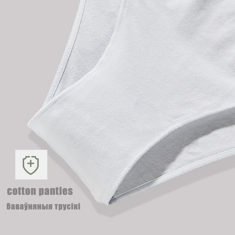 3 ks/sada dámskych bavlnených nohavičiek S-3XL, veľká veľkosť, dámske spodné prádlo, jednofarebné nohavičky, dámske bavlnené nohavičky