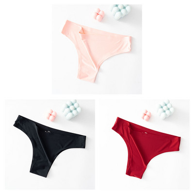 Ženske gaćice Donje rublje Fitness Sport Bešavne T-leđa Seksi niskog struka Ice Svila Za žene Tange Donje rublje Plus Veličina XXL G-string