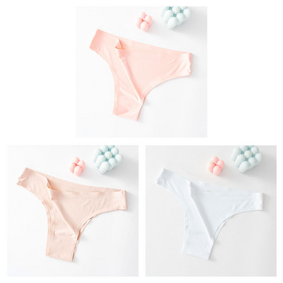 Ženske gaćice Donje rublje Fitness Sport Bešavne T-leđa Seksi niskog struka Ice Svila Za žene Tange Donje rublje Plus Veličina XXL G-string