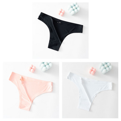 Ženske gaćice Donje rublje Fitness Sport Bešavne T-leđa Seksi niskog struka Ice Svila Za žene Tange Donje rublje Plus Veličina XXL G-string