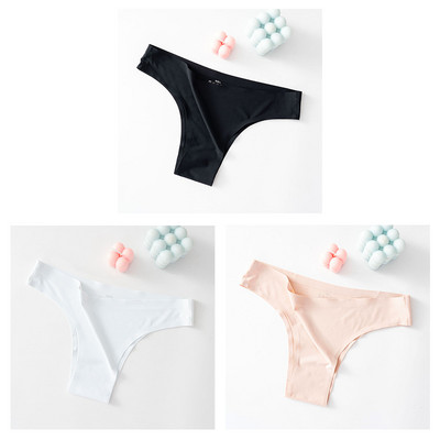 Ženske gaćice Donje rublje Fitness Sport Bešavne T-leđa Seksi niskog struka Ice Svila Za žene Tange Donje rublje Plus Veličina XXL G-string