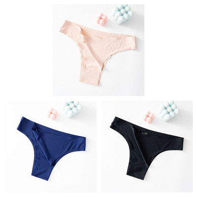 Ženske gaćice Donje rublje Fitness Sport Bešavne T-leđa Seksi niskog struka Ice Svila Za žene Tange Donje rublje Plus Veličina XXL G-string