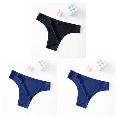 Ženske gaćice Donje rublje Fitness Sport Bešavne T-leđa Seksi niskog struka Ice Svila Za žene Tange Donje rublje Plus Veličina XXL G-string