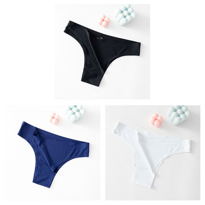 Ženske gaćice Donje rublje Fitness Sport Bešavne T-leđa Seksi niskog struka Ice Svila Za žene Tange Donje rublje Plus Veličina XXL G-string