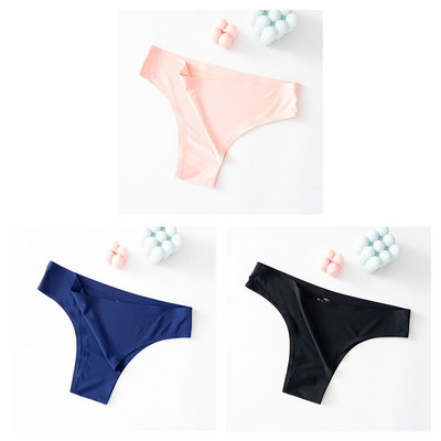 Ženske gaćice Donje rublje Fitness Sport Bešavne T-leđa Seksi niskog struka Ice Svila Za žene Tange Donje rublje Plus Veličina XXL G-string