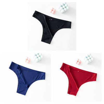 Ženske gaćice Donje rublje Fitness Sport Bešavne T-leđa Seksi niskog struka Ice Svila Za žene Tange Donje rublje Plus Veličina XXL G-string